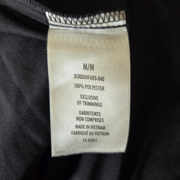 ⭐️Denver Hayes Black Blouse Tank Top Size Med - Picture 4 of 5